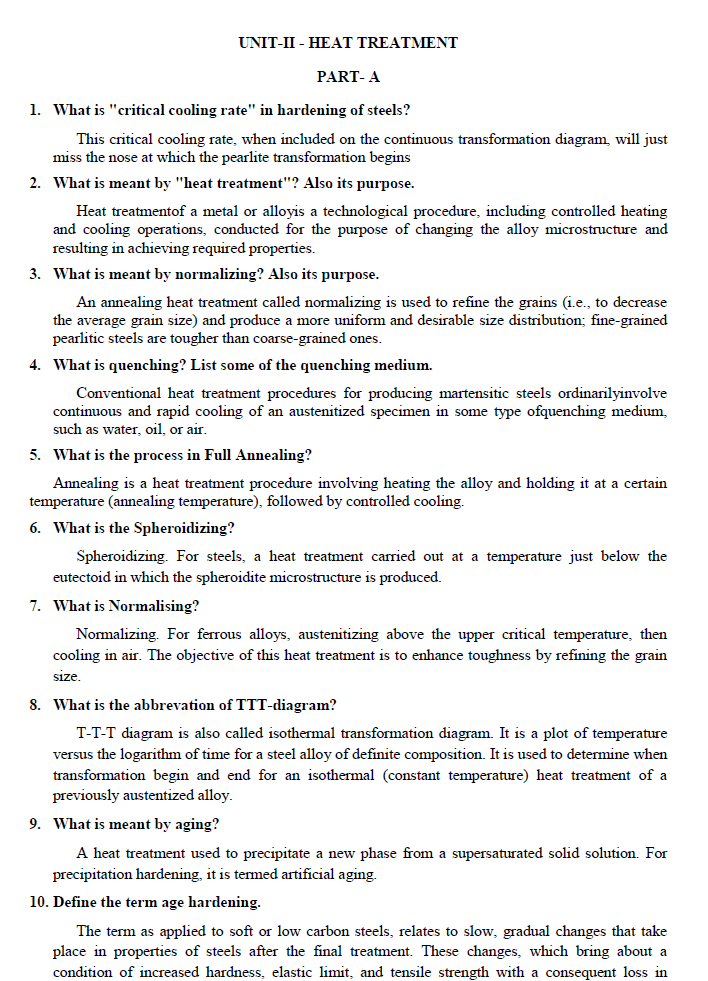 Metallurgical Engineer Licensure Exam Reviewer