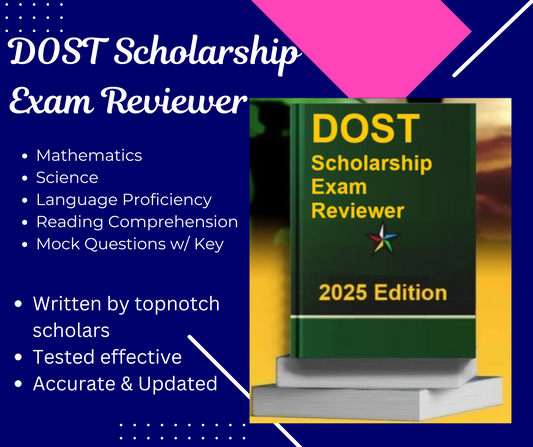 DOST Scholarship Exam Reviewer 2025