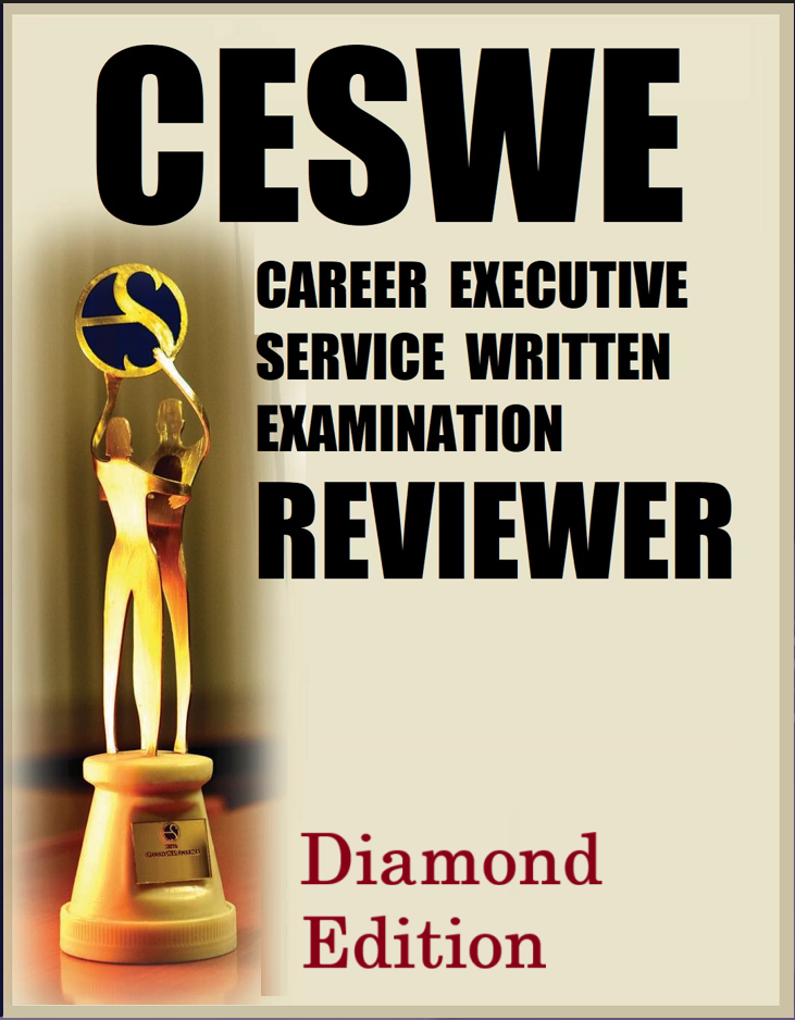 Career Executive Service Written Exam CESWE Reviewer DIAMOND Edition