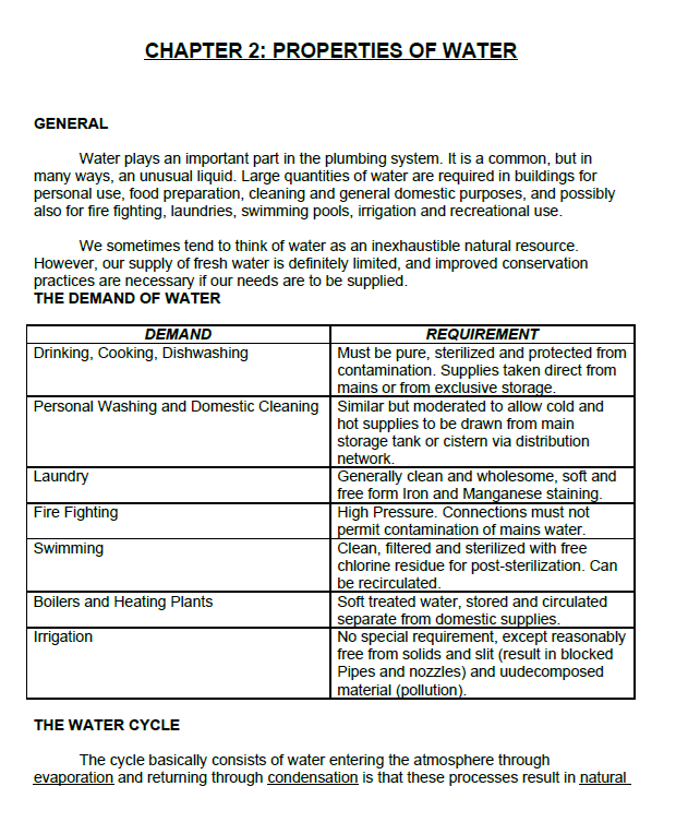 Master Plumber Licensure Exam Reviewer