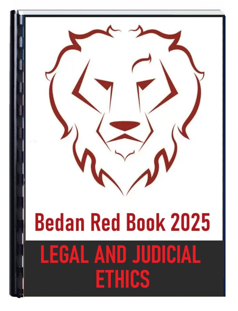 Bedan Redbook 2025 Legal and Judicial Ethics