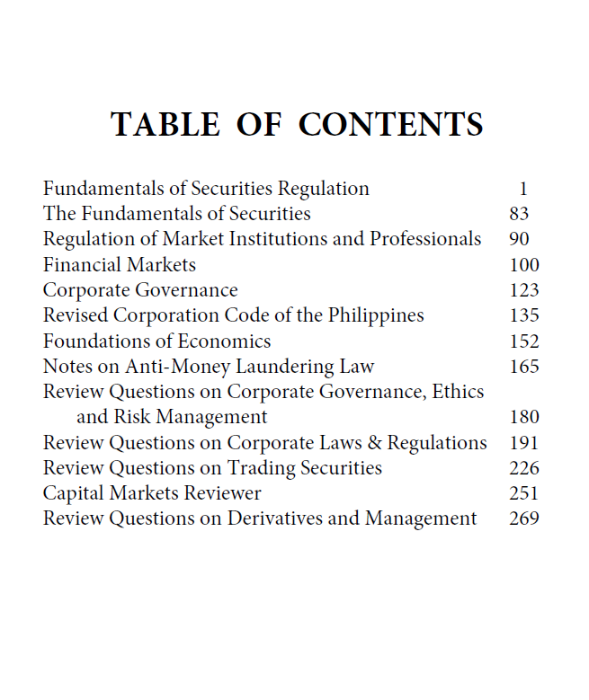 SEC Certification Exam Reviewer