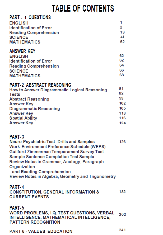 Academy PNPA Entrance Exam Reviewer 2026 Advance Edition