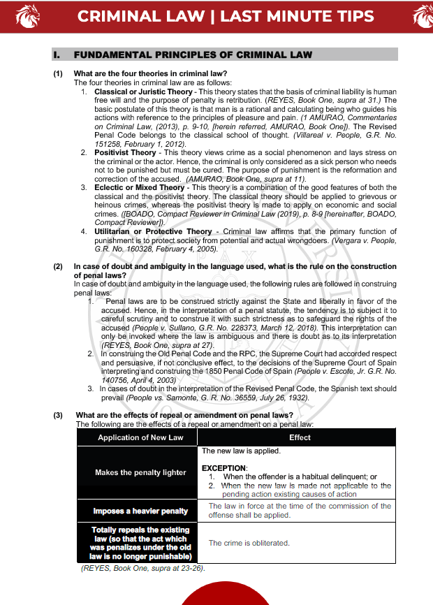 San Beda Bar Exam Last Minute Tips 2024-2025