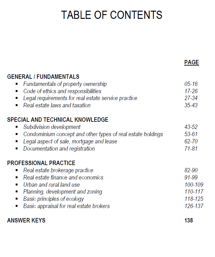 Real Estate Broker Licensure Exam Reviewer 2026