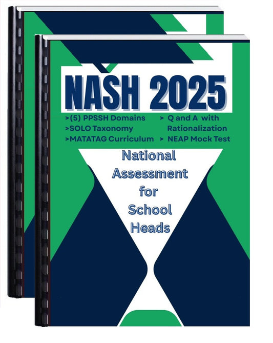 NASH 2025 Principal's Exam Reviewer
