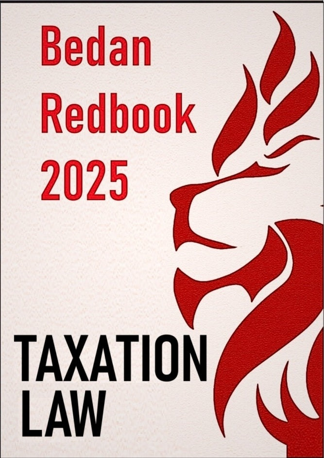 Bedan Redbook 2025 Taxation Law