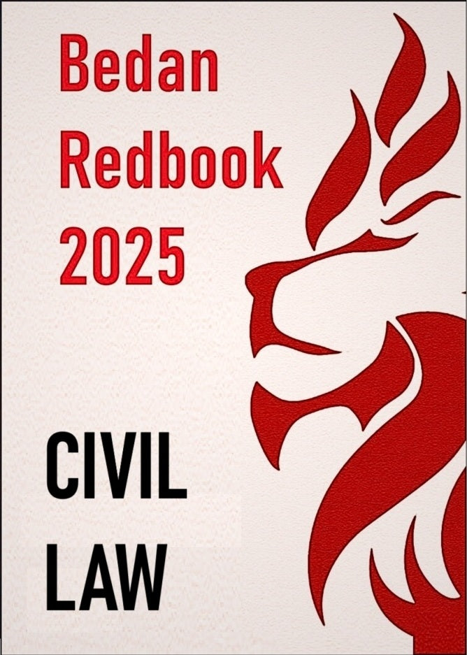 Bedan Redbook 2025 Civil Law