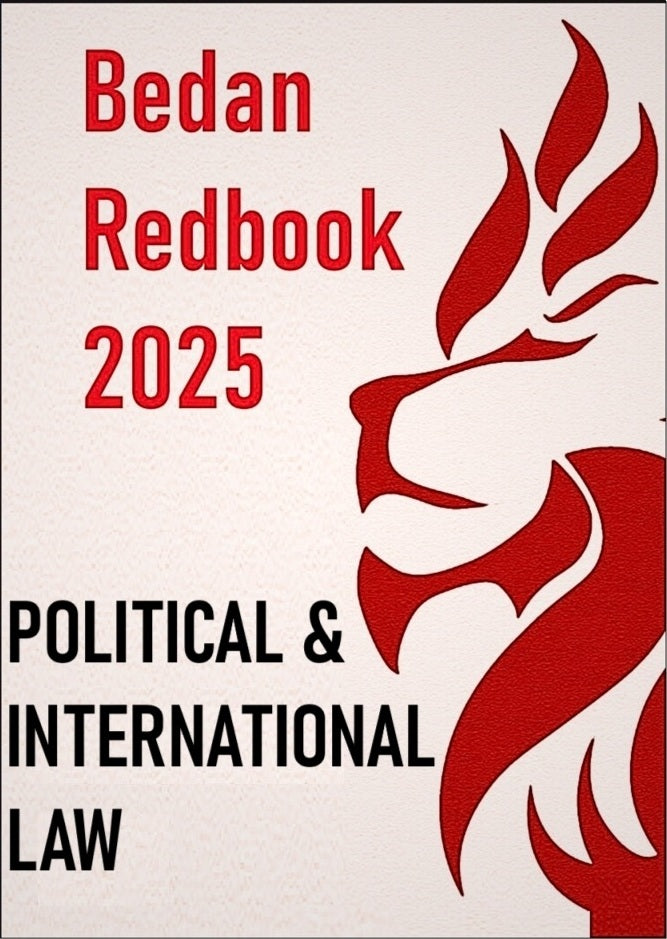 Bedan Redbook 2025 Political and International Law