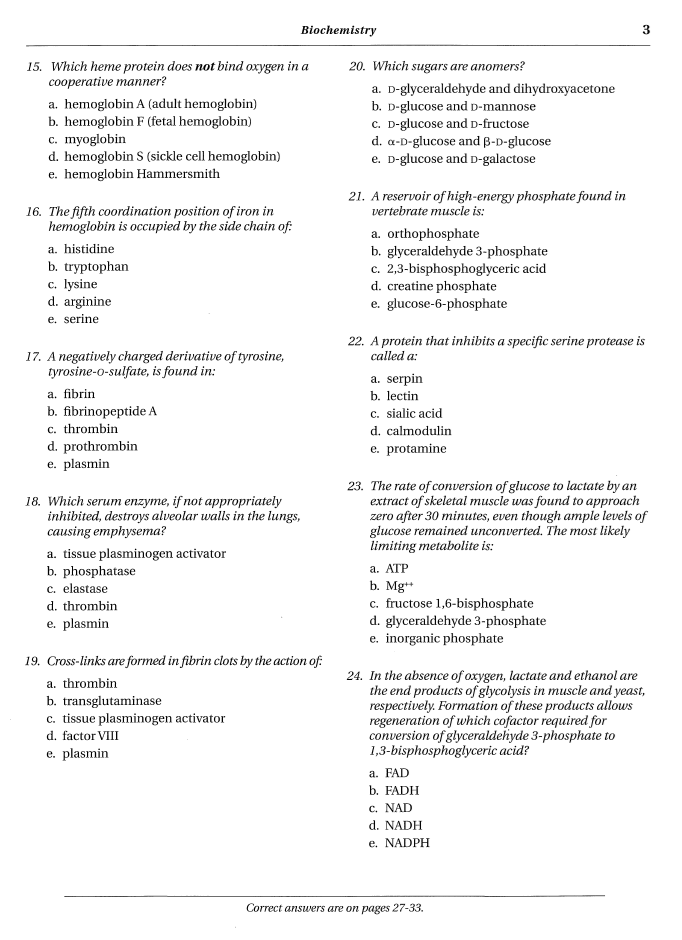 Mosby's Veterinary Board Exam Reviewer Q and A Basic Sciences