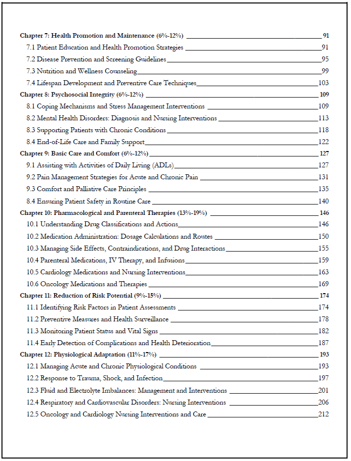 NCLEX EXAM STUDY NOTES 2025-2026