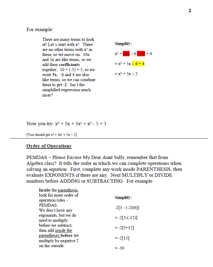 La Colegio College Entrance Exam Reviewer