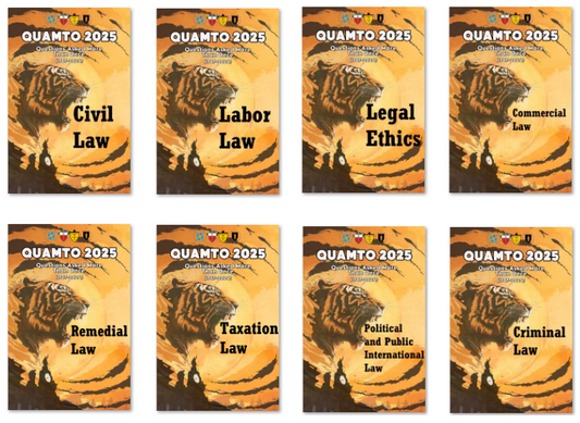 UST QuAMTO 2025 Complete Set Bar Exam Reviewer