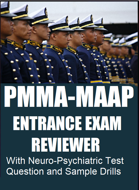 PMMA-MAAP Cadet Entrance Exam Reviewer 2026