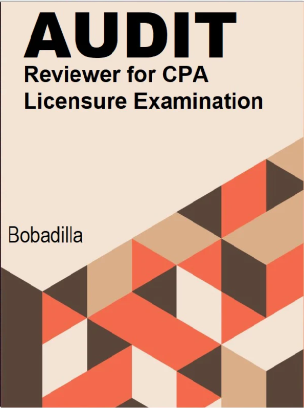 Audit Reviewer for CPA Licensure Examination by Bobadilla