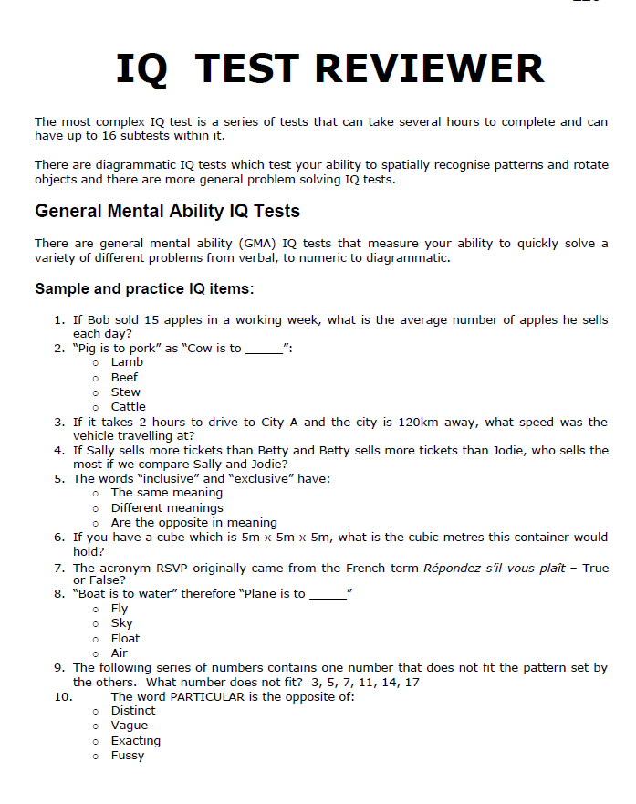 PMMA-MAAP Cadet Entrance Exam Reviewer 2026