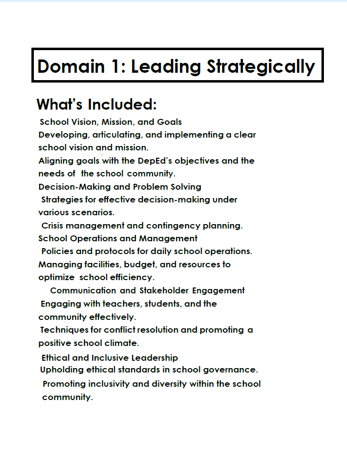 National Assessment for School Heads NASH Reviewer 2025 Edition