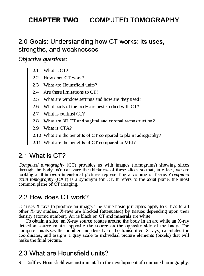 Radiology Handbook - A Pocket Guide to Medical Imaging