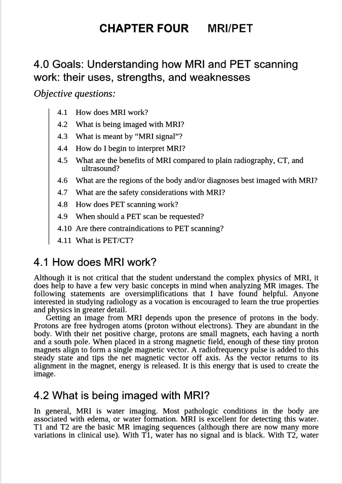 Radiology Handbook - A Pocket Guide to Medical Imaging