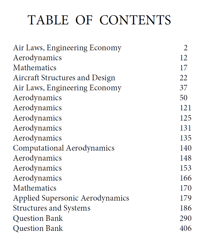 The Aeronautical Engineering Licensure Exam Reviewer