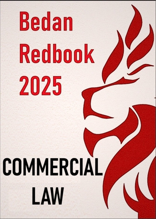 Bedan Redbook 2025 Commercial Law